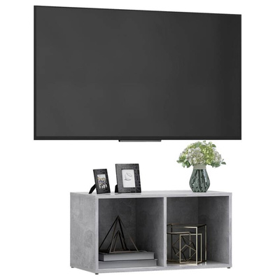 vidaXL Szafka pod TV, szarość betonu, 72x35x36,5 cm