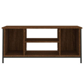vidaXL Szafka pod TV, brązowy dąb 102x35x45 cm materiał drewnopochodny