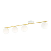 Lampa sufitowa  MONZA 4 WH OPAL