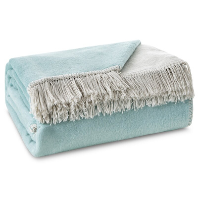 Koc Duo kremowy 150x200