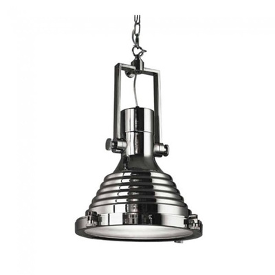 Lampa wisząca E27 chrom loft industrialny 125cm