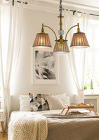 Lampa wisząca patynowa żyrandol 3 Austin 33-13842