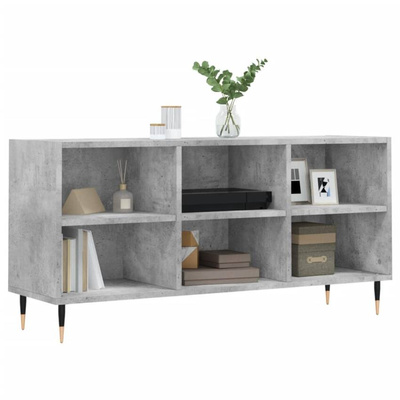 vidaXL Szafka pod TV, szarość betonu, 103,5x30x50 cm model standard