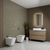 BATERIA BIDETOWA ALONIA INVENA TREND,CHROM