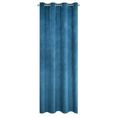 Zasłona Milo granatowa 140x250