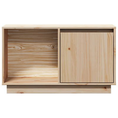 Szafka pod telewizor, 74x35x44 cm, lite drewno sosnowe