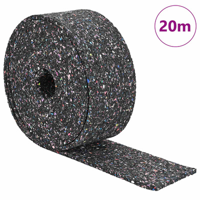 Rolka granulatu gumowego Czarny 200 x 5 x 0,3 cm Guma