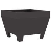 Kominek Czarny 50 x 50 x 38 cm Stal