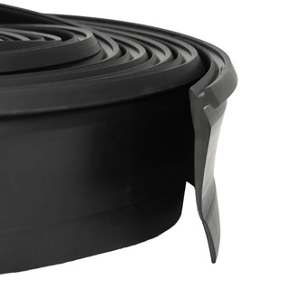 Uszczelka drzwi garażowych Czarny 52 x 2 mm 6 m PVC
