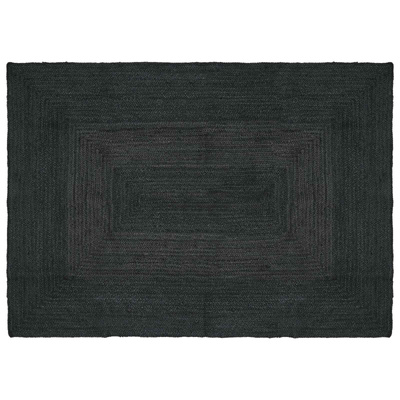 Dywany pokojowe Prostokątny ciemnoszary 140 x 200 cm Juta