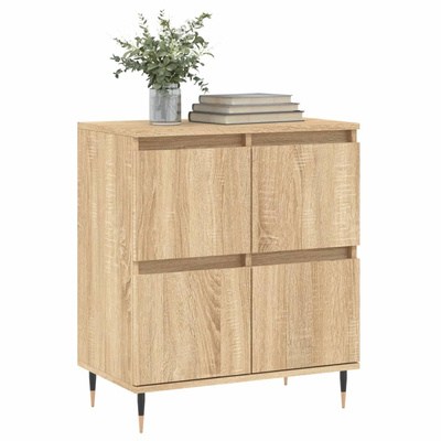 vidaXL Komoda, dąb sonoma, 60x35x70 cm, materiał drewnopochodny model standard