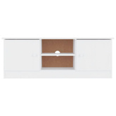 vidaXL Szafka pod TV ALTA, biała, 112x35x41 cm, lite drewno sosnowe