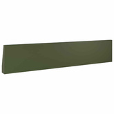 Mur oporowy 2 szt. 100 x 12 x 50 cm Stal Oliwkowy zielony