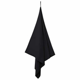 Ręczniki Sportowe 2 pcs Czarny 200 x 100 cm