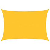 Żagiel przeciwsłoneczny, 160 g/m?, żółty, 5x6 m, HDPE