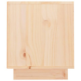 vidaXL Szafka pod TV, 70x34x40 cm, lite drewno sosnowe