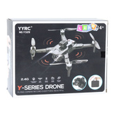 Dron Y329 Kamera HD WIFI Światła LED Aplikacja Czarny Karbonowy