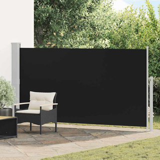 Wysuwana markiza boczna na taras, 170 x 300 cm, czarna