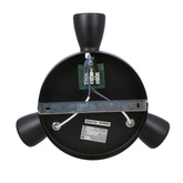 Lampa sufitowa plafon czarny mat regulowany Picardo 98-50793