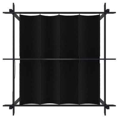 Altana ogrodowa ze zwijanym dachem, 3x3 m, antracytowa