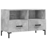 vidaXL Szafka pod TV, szarość betonu, 80x36x50 cm wariant 5
