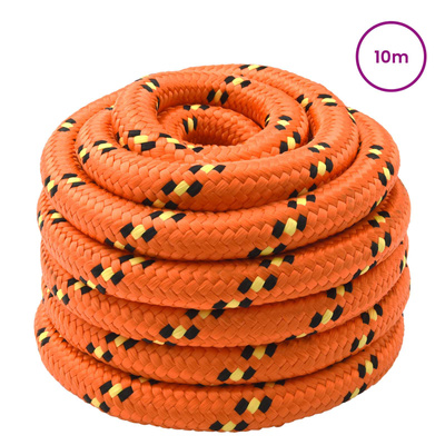 Lina do łodzi 3 mm 10 m pomarańczowy