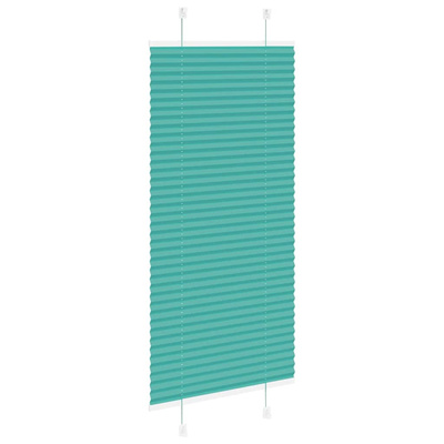 Roleta plisowana Zielony Benzyna 60x150 cm Szerokość tkaniny