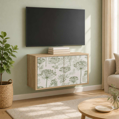 Szafka na telewizor montowana na ścianie GOTHA 69 x 33 x 40 cm