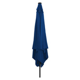 Parasolka ogrodowa 295 x 295 x 245 cm Poliester i Stal