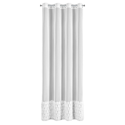 Firana Roses biała 140x250