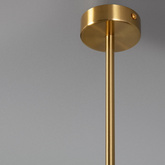 Lampa Wisząca Złota 80cm GU10 Spot Abruzzo Fin