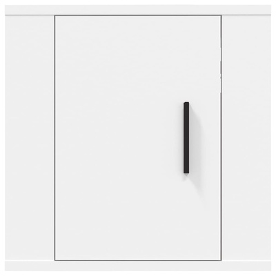vidaXL Wiszące szafki telewizyjne, 2 szt., białe, 40x34,5x40 cm