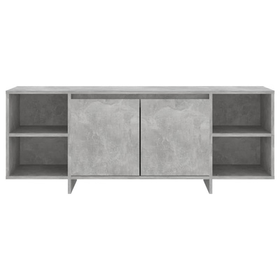 vidaXL Szafka pod TV, szarość betonu, 130x35x50 cm