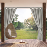 Zasłona Garden srebrna 155x260