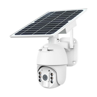 1080P Kamera zewnętrzna SMART z panelem solarnym / Sensor / IP65 / Biała