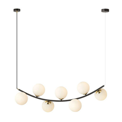 Lampa wisząca RITZ 7 BL OPAL