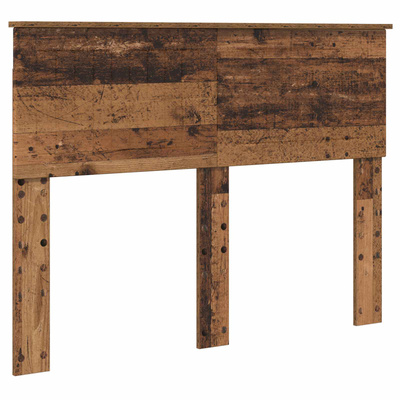 Ramka łóżka Stare drewno 135 x 190 cm Lite drewno sosnowe