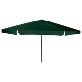Parasolka ogrodowa Zielony 394 x 394 x 248 cm Poliester i Stal