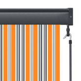 vidaXL Roleta zewnętrzna, 60x250 cm, żółto-niebieska
