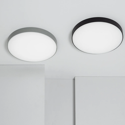 Plafon Łazienkowy LED 19W Okrągły Czarny 18cm Ściemnialny Abruzzo Uno