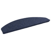 Samoprzylepne maty na schody 15 pcs niebieski 80 x 28 x 3,5 cm