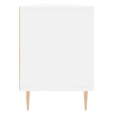 vidaXL Szafka pod TV, biała, 150x30x44,5 cm, materiał drewnopochodny