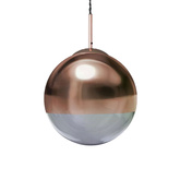 Lampa Wisząca Szklana Kula mosiąd Abruzzo Arteo
