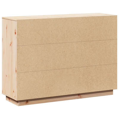 Szafka, 110,5x35x80 cm, lite drewno sosnowe