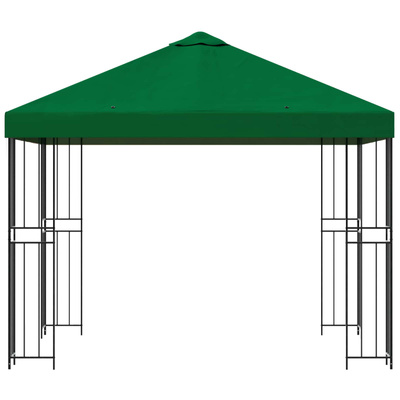 Altana 3 x 3 m zielony Poliester i Stal 190 gsm