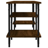 vidaXL Szafka pod TV, brązowy dąb, 102x35x45,5 cm