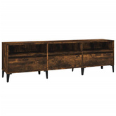 vidaXL Szafka pod TV, przydymiony dąb, 150x30x44,5 cm wariant 4
