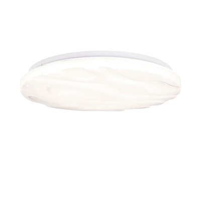 Nevada lampa sufitowa plafon biały 24w led 38,5 cm efect sky