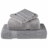 Ręczniki premium, SOLUND 10 szt., szare, 100x150 cm, 600 g/m?