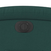 vidaXL Podnoszony fotel masujący, elektryczny, rozkładany, zielony